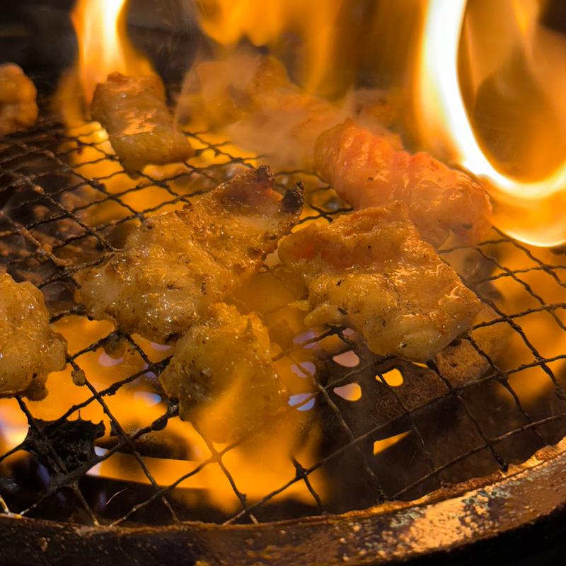 牛ホルモン(ビアガーデンマイアミ)