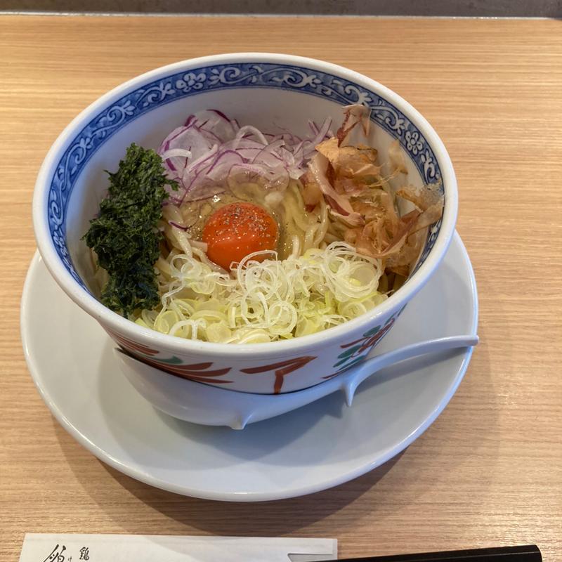 まぜそば(鶏白湯そば 鶏すけ)