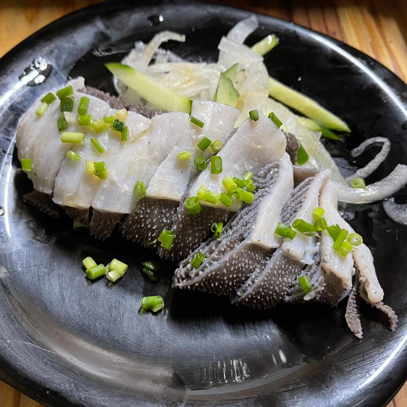 センマイ刺し(大阪鶴橋焼肉Wabi Sabi DX.)