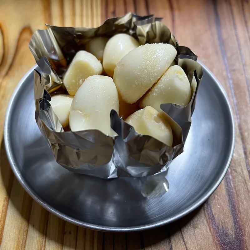 ニンニクホイル(大阪鶴橋焼肉Wabi Sabi DX.)