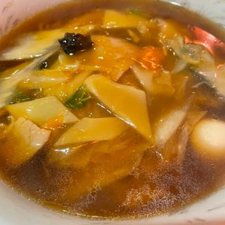 五目旨煮タン麺(中国飯荘 山城)