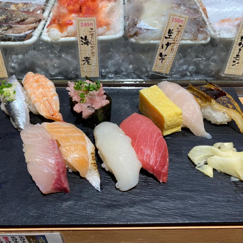 寿司ランチ　旬(寿司 魚がし日本一 中之島フェスティバルプラザ店)