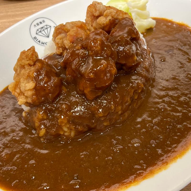カラアゲカレー(ダイヤモンドカリー 大阪国際空港)