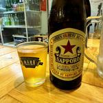 サッポロ赤星ラガー(大衆酒場 チャン栓チャン)