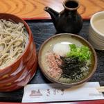 割子そば(挽きぐるみ)(出雲そば きがる （いずもそば きがる）)