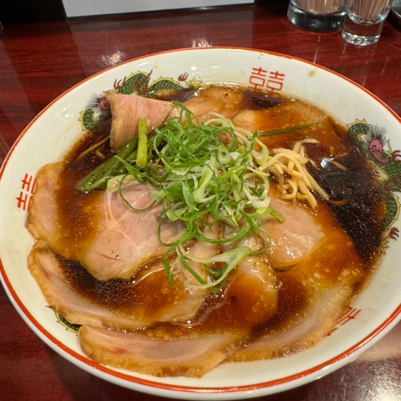 普通の肉増し中華そば(中華そば 辻)
