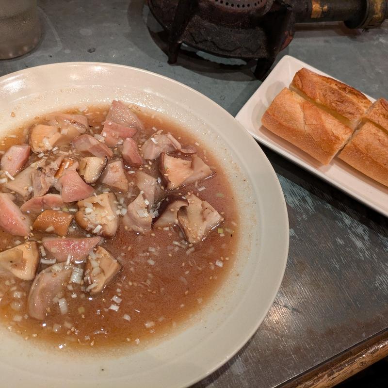 ガツのガーリックバター(馬刺居酒屋竜ノ介)