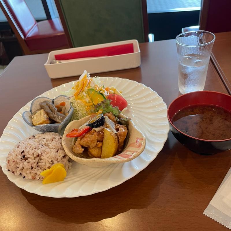 鶏の黒酢あん(れっどらいん厨房)