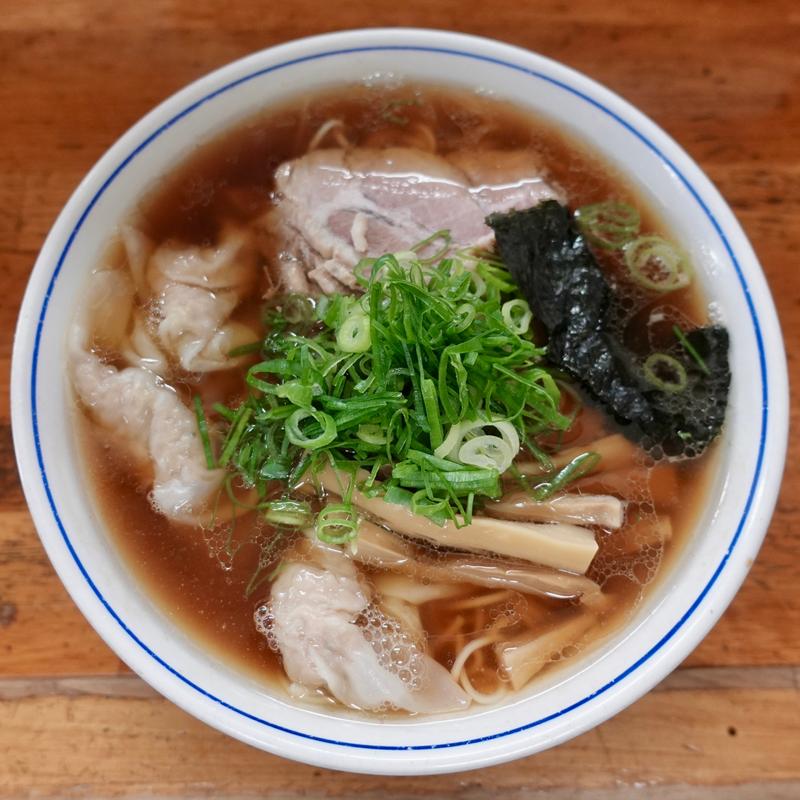 醤油ちゃーしゅーわんたんめん(自家製麺 支那そば 福々亭)