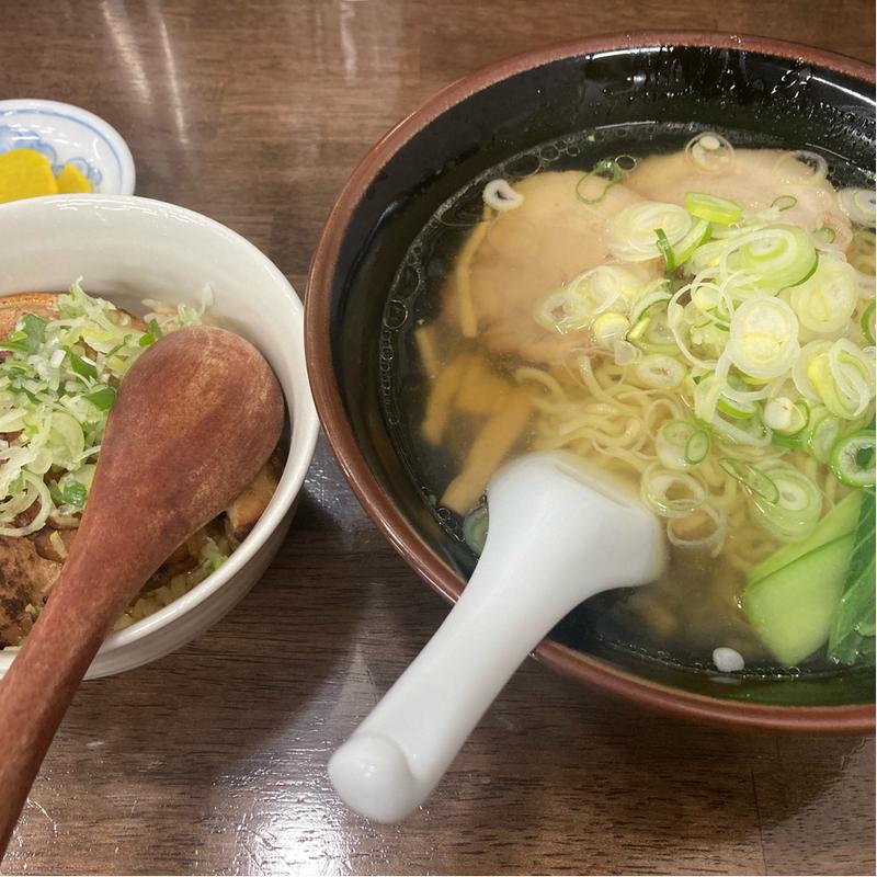 塩ラーメン(古久龍 富山市の醤油ラーメン)