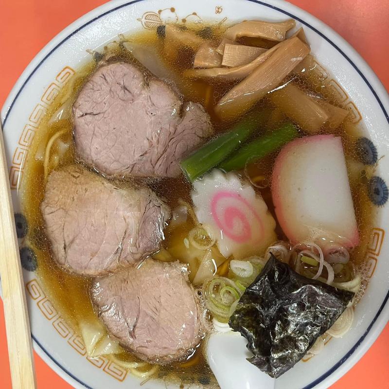 わんたん麺(日の出屋)