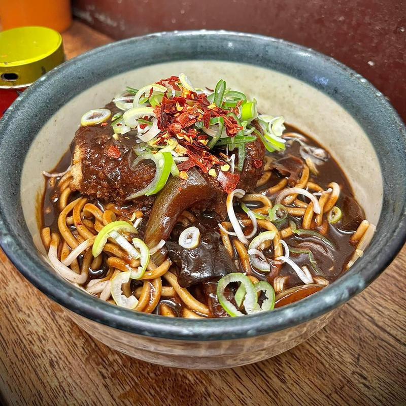 コロッケカレーそば(きぬそば )