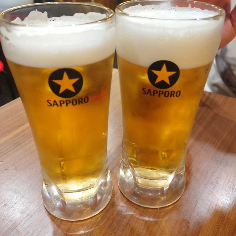 サッポロ黒ラベル(名物やきとん とみちゃん 堀切菖蒲園店)