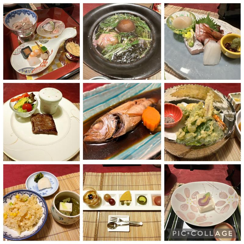 季節の会席料理(佳翠苑 皆美 （出雲・玉造温泉 佳翠苑 皆美）)