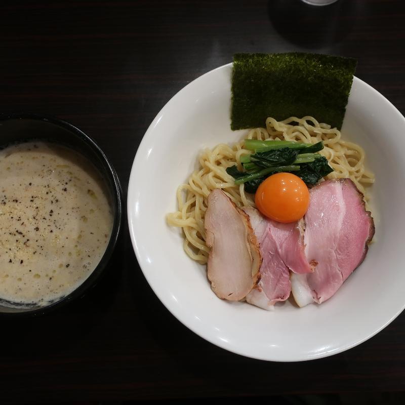 鶏ボナーラ(つけ麺に変更)(横道)