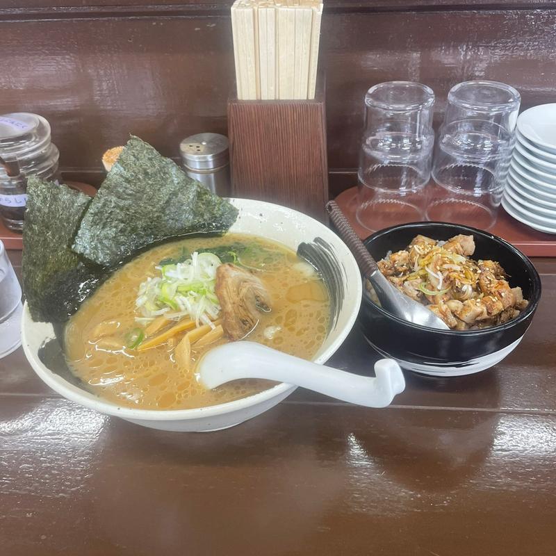 ラーメンチャーシュー丼セット(らーめん 一刻)