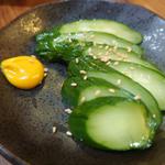 きゅーり浅漬け(名物やきとん とみちゃん 堀切菖蒲園店)