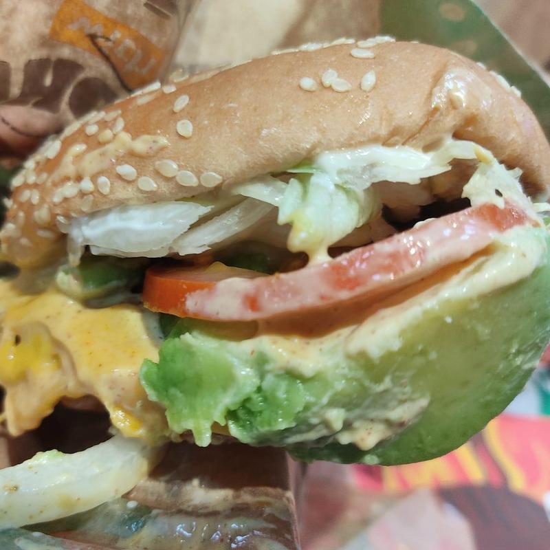 チーズクリーミーチポトレ アボガドワッパー(バーガーキング 祖師ヶ谷大蔵店)