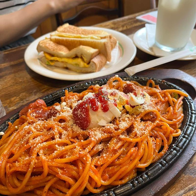 ナポリタン(喫茶みわく)