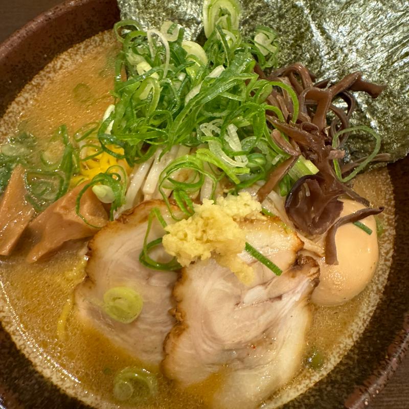 炙り味噌らーめん(麺匠 真武咲弥 渋谷店)