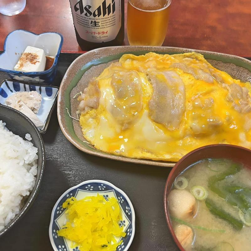 ブタ玉定食(天一軒 白川台店)