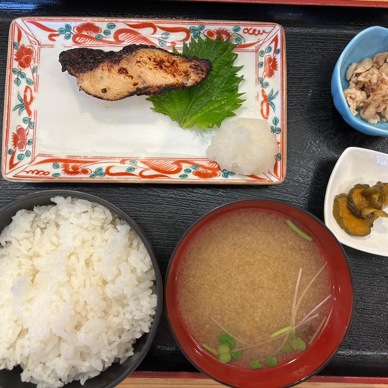 銀たら仙台味噌漬け焼定食(鶏寛 仙台店)