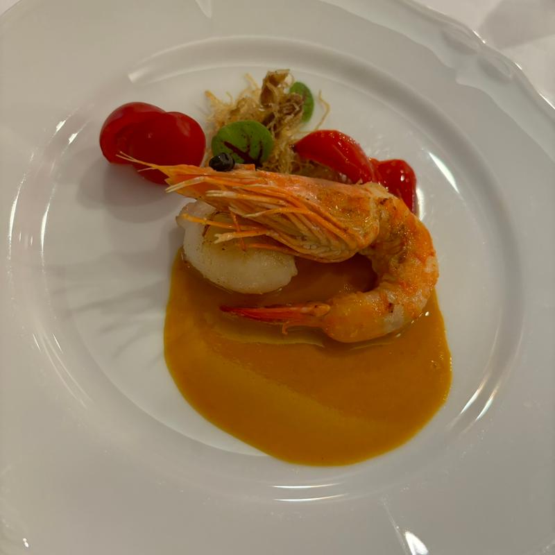 海老と帆立のソテー(中禅寺金谷ホテル )