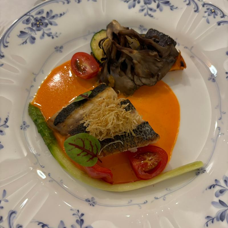 鱸のソテー(中禅寺金谷ホテル )