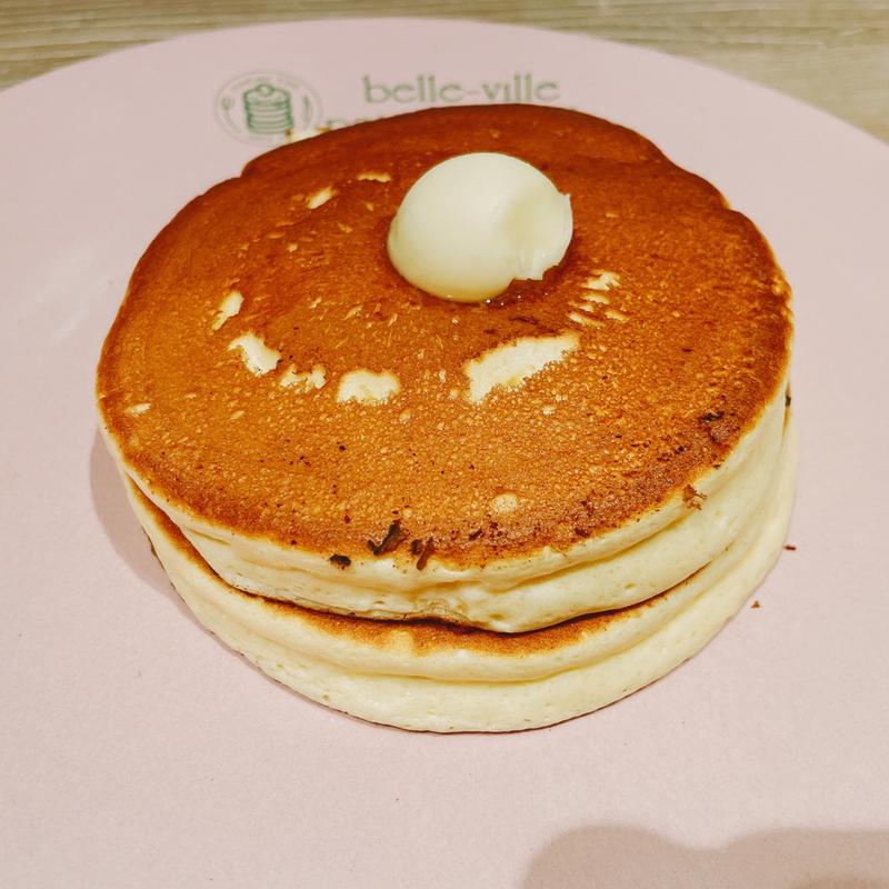 ミルフィーユパンケーキセット(ベルヴィル（belle ville) ホワイティうめだ店)