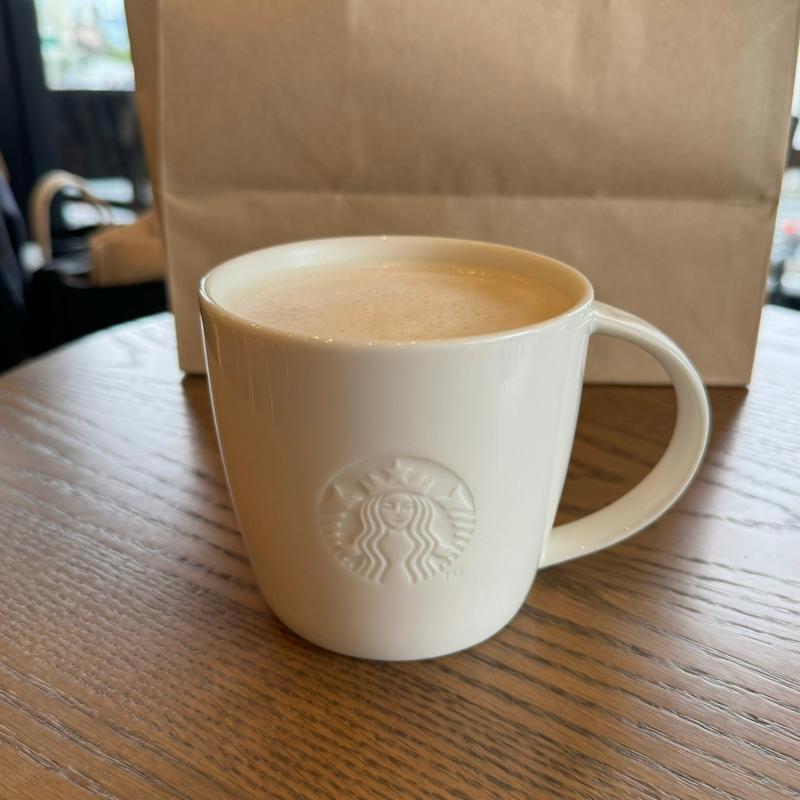 カフェミスト(Tall、ブレベミルク変更)(スターバックスコーヒー 覚王山店)