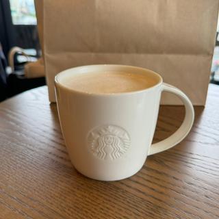 カフェミスト(Tall、ブレベミルク変更)(スターバックスコーヒー 覚王山店)