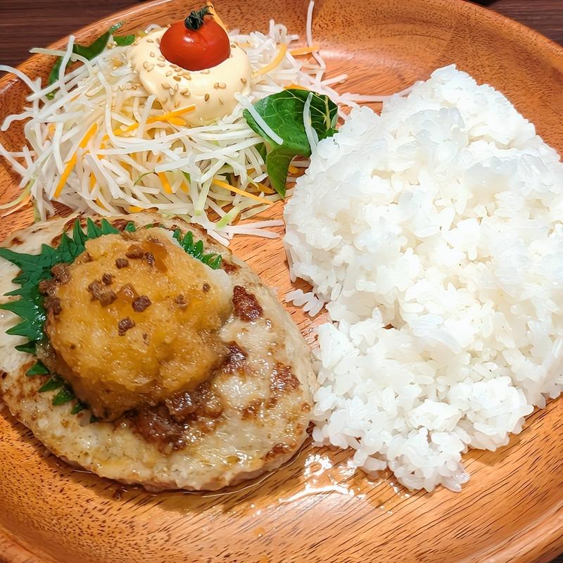 おろしそバーグディッシュ(びっくりドンキー 高槻西店 )