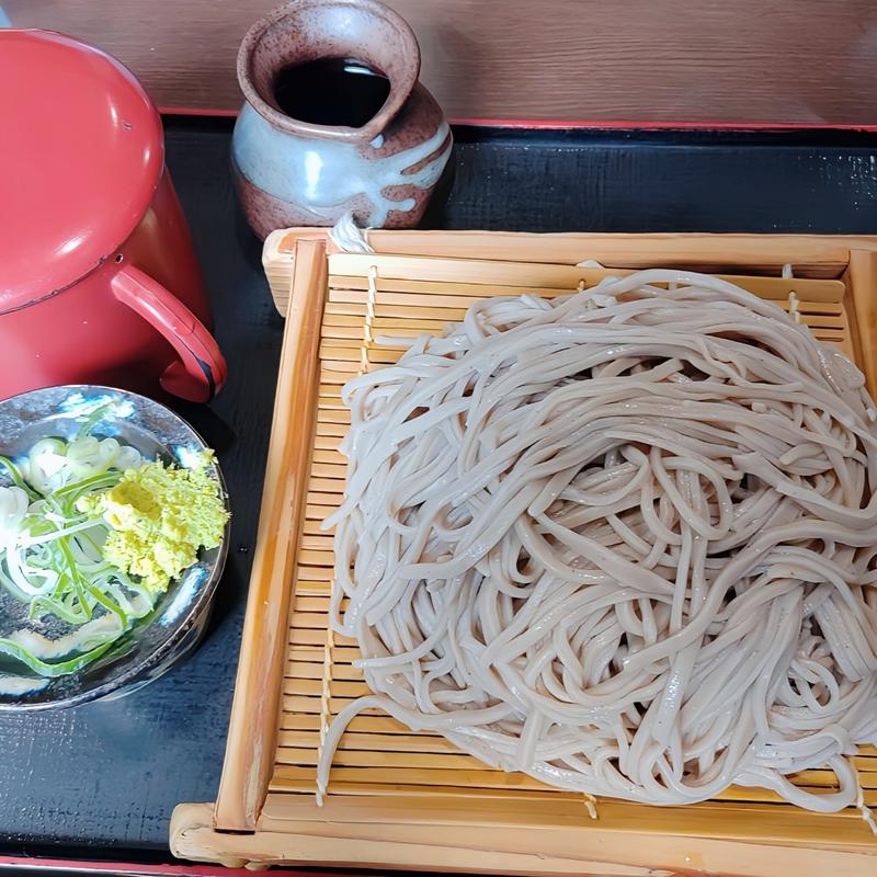 ざるそば(手打ちそば やしろ)