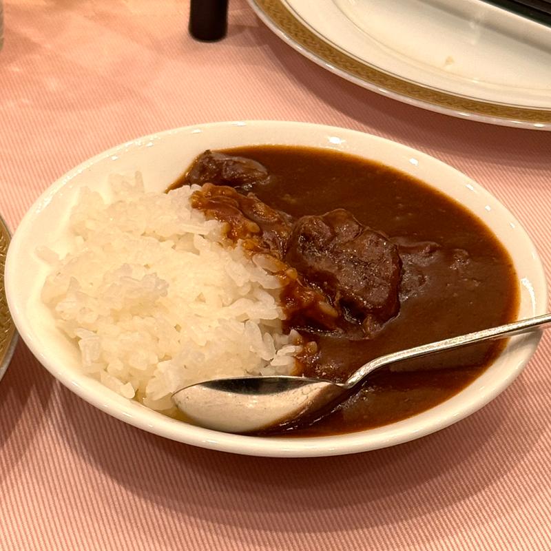 カレーライス(名鉄グランドホテル)