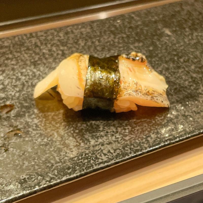 つぶ貝(廻転鮨 銀座おのでら 息子渋谷店)