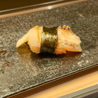 つぶ貝(廻転鮨 銀座おのでら 息子渋谷店)