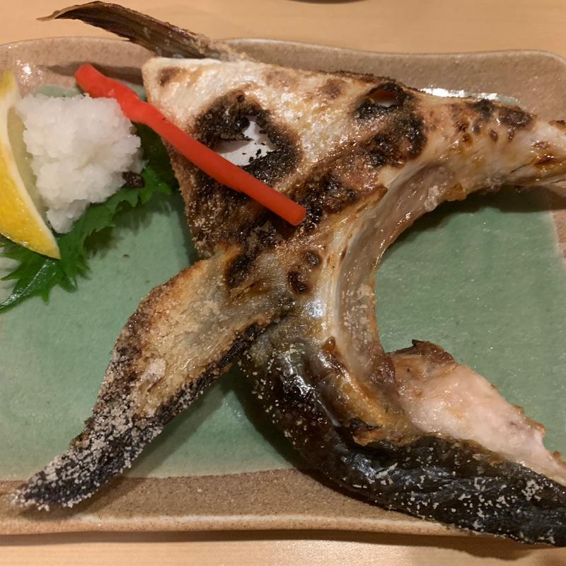 ぶりカマ焼き(小西湖 )