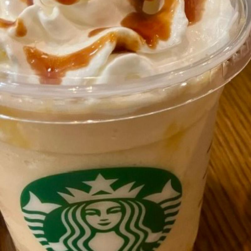 バナナブリュレフラペチーノ(スターバックスコーヒー なんばパークス店)