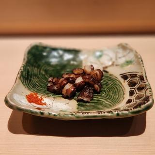 タコ吸盤 醤油焼き(乾山 大阪北新地店)