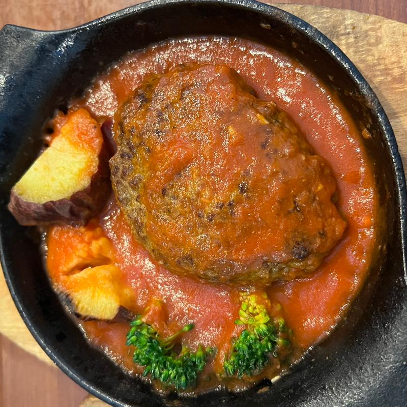 Portのハンバーグ(瀬戸内 天然魚 Osteria Port)