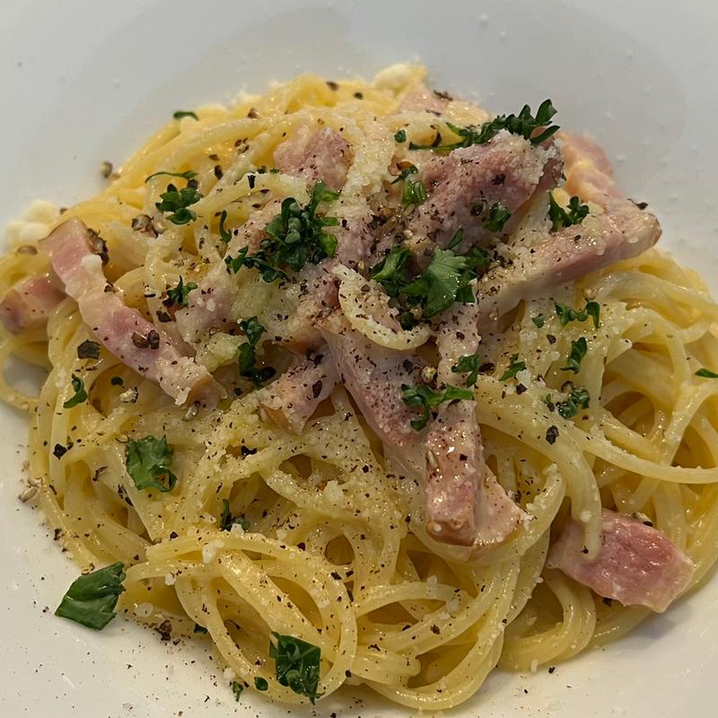 カルボナーラ(瀬戸内 天然魚 Osteria Port)