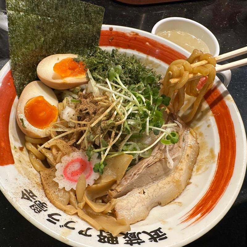 満足盛油そば(武蔵野アブラ学会 代々木店 )