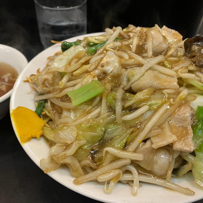 焼きそば（柔）(萬楽飯店)