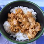 豚しょうが焼き丼(中)