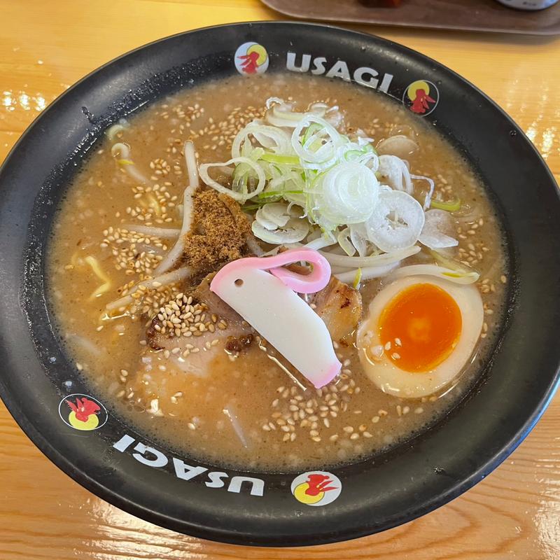 濃厚魚介ラーメン(らーめん屋 うさぎ)