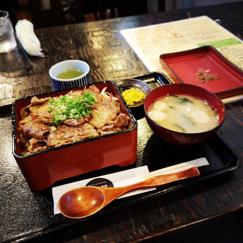 豚丼(レストラン 山の駅)