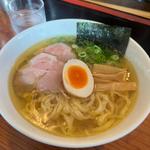 中華そば　平麺(朝ラーメン 浜堂)