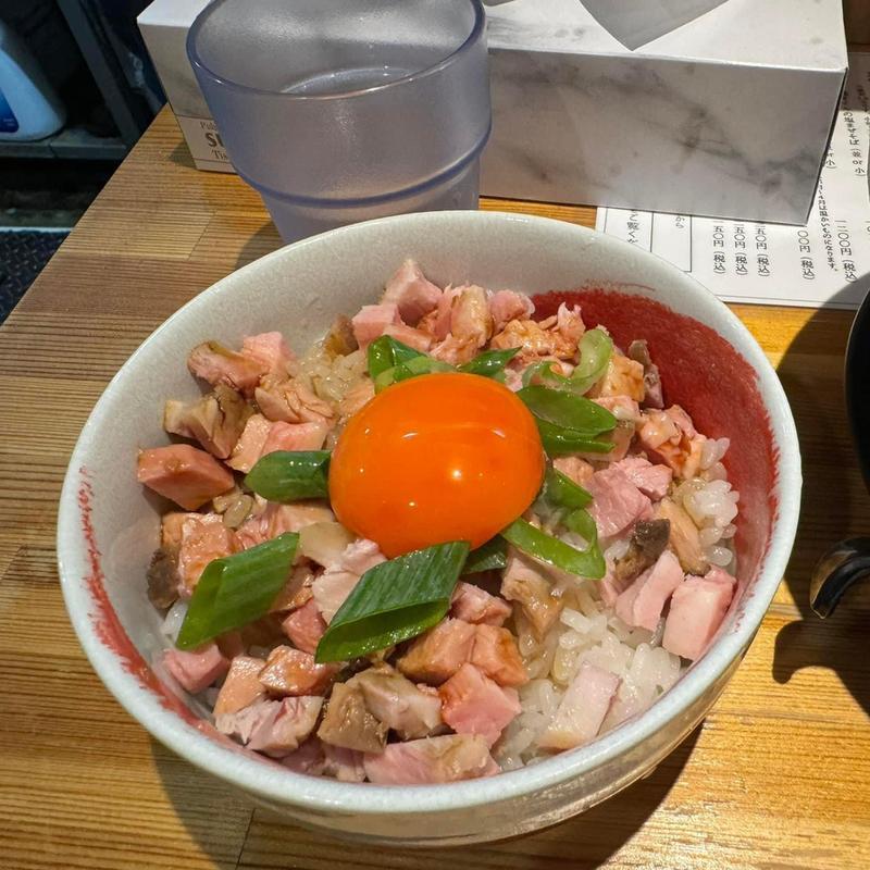 レアチャーシューTKG(麺や 凛)