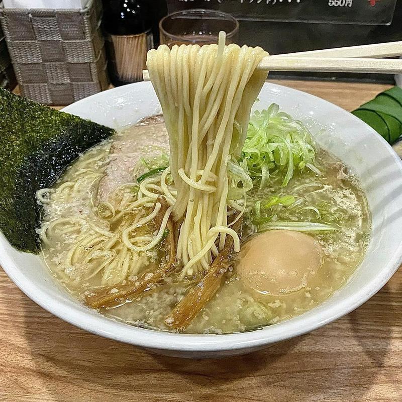 煮干し醤油 こってりVer.(裏Ver.) 早寿司(麺屋丈六 キーノ和歌山店)