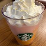 いちごバナナフラペチーノ